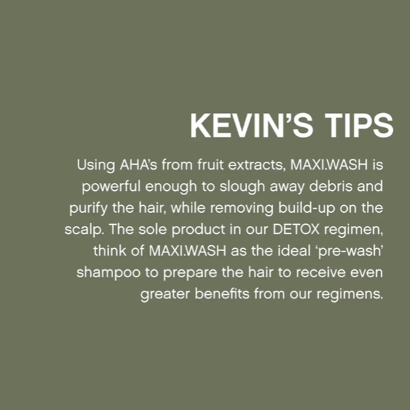 NEW KEVIN.MURPHY Maxi Wash Detox Shampoo - SEALED 8.4 oz - Picture 6 of 7